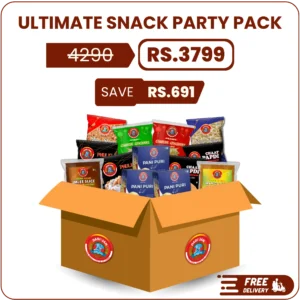 Pani Puri , Phulki , Chaat Papdi , Imlee Slice , Ringo Ring , Chinese Crackers