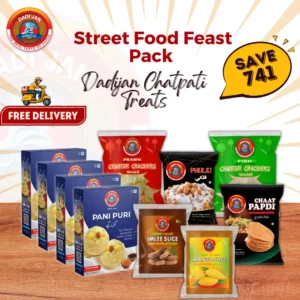 Pani Puri , Phulki , Chaat Papdi , Chinese Cracker Prawn ,