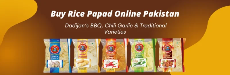 Buy Rice Papad Online Pakistan: