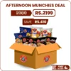 Afternoon Munchies Deal Pakistan – Tea Time Snack Combo