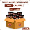 phulki chaat papdi bundle pakistan with crispy papdi and soft phulki