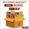 spicy mango-imlee party pakistan with mango and imlee slices