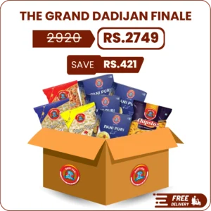 Grand Dadijan Finale Snack Bundle Deal With Pani Puri And Chips