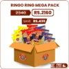 ringo ring mega pack with chicken salted chatpata snacks and chipstoz