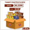 tangy chatpata box pakistan with imlee slices mango slices and pani puri
