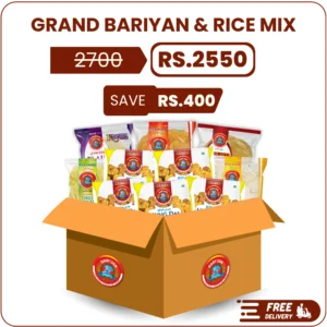 grand bariyan and rice mix pakistan with bariyan and rice papad variety