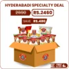 hyderabadi specialty deal pakistan with dahi mirch bariyan and chipster chips