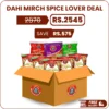 dahi mirch spice lover deal pakistan with dahi mirch chinese crackers fish prawn and fried onion